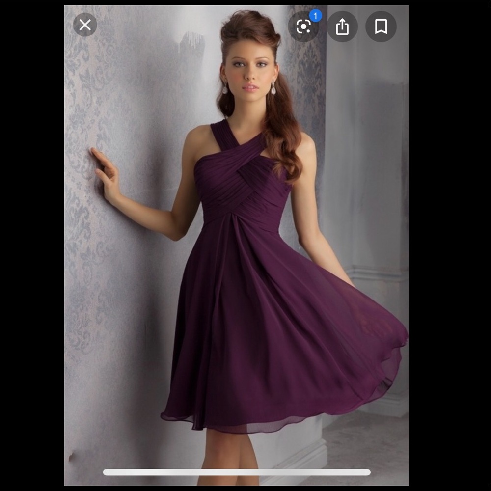 Morilee Bridesmaid Dress - Purple